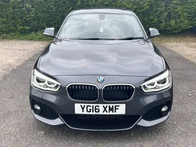 Begagnad BMW 120 M Sport 190 HK (139 kW) 2016 Grå Halvkombi