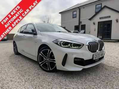 Used BMW 118 M Sport 140 HP (102 kW) 2020 White Hatchback