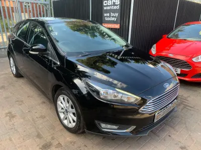 Used Ford Focus Titanium 125 HP (91 kW) 2018 Black Hatchback