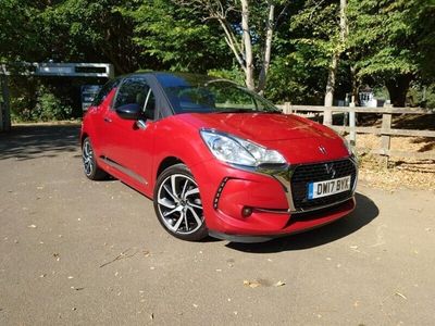 Used DS Automobiles DS3 Connected Chic 109 HP (80 kW) 2017 Red Hatchback
