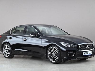Used Infiniti Q50 Sport Tech 170 HP (125 kW) 2016 Black Sedan