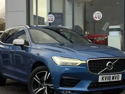Used Volvo XC60 R-Design 190 HP (139 kW) 2018 Blue SUV