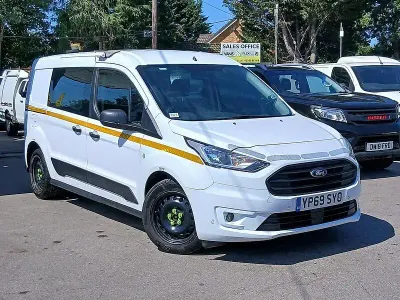 Used Ford Transit Trend 100 HP (73 kW) 2019 White Van
