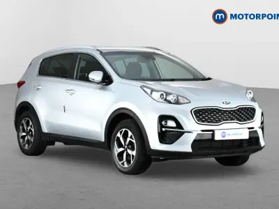 Używany Kia Sportage 177 KM (130 kW) 2018 Srebrny SUV
