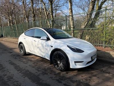 Used Tesla Model Y Long Range AWD 85 kW (116 HP) 2022 White SUV