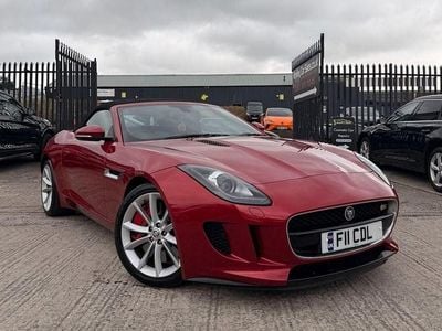 Used Jaguar F-Type Supercharged 380 HP (279 kW) 2013 Red Cabriolet