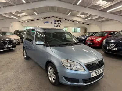 Used Skoda Roomster SE 105 HP (77 kW) 2013 Blue MPV