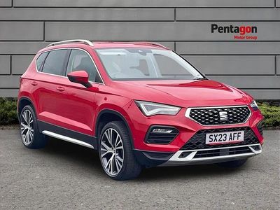 Używany Seat Ateca 4Drive 150 KM (110 kW) 2023 Czerwony SUV
