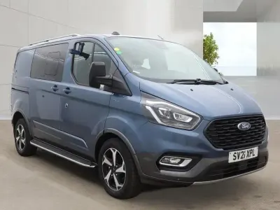Used Ford Transit Custom Active 170 HP (125 kW) 2021 Blue Van