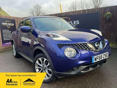 Used Nissan Juke Tekna 2018 Blue SUV