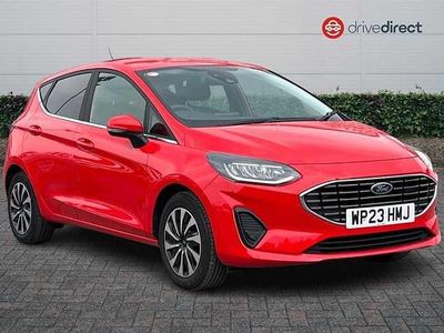 Red Used 2023 Ford Fiesta Titanium Hatchback | £11,490 (Good price)