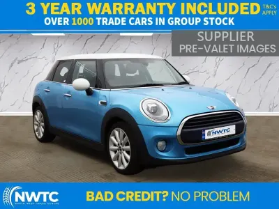 Used Mini Cooper D Hatch 116 HP (85 kW) 2016 Blue Hatchback