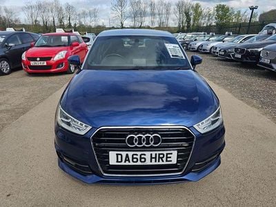 Used Audi A1 Sportback S-Line 2016 Blue Hatchback