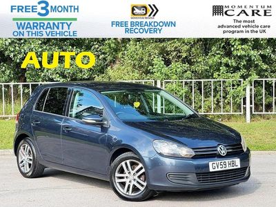 Usado VW Golf VI SE 105 HP (77 kW) 2009 Azul Citadino