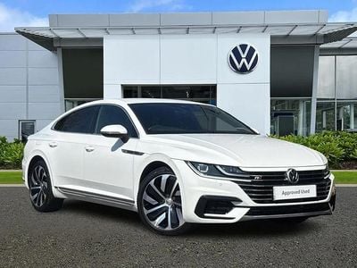 Used VW Arteon R-line 190 HP (139 kW) 2020 White Hatchback