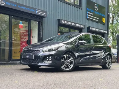 Used Kia Ceed GT-Line S 136 HP (100 kW) 2018 Black Hatchback