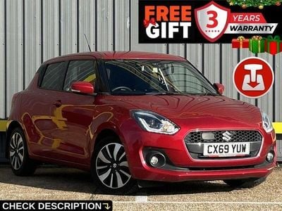 Red Used 2019 Suzuki Swift SZ5 Hatchback | £13,015 (Fair price)