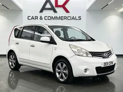Used Nissan Note N-TEC 2011 White Hatchback