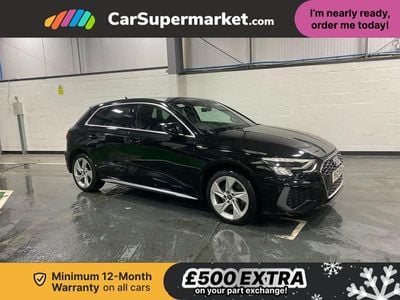 Black Used 2021 Audi A3 e-tron S-Line Hatchback | £20,697 (Fair price)