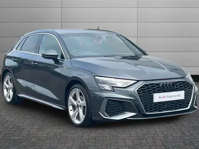Used Audi A3 Comfort 150 HP (110 kW) 2023 Grey Sedan