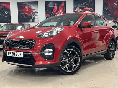 Used Kia Sportage GT-Line 134 HP (98 kW) 2018 Red SUV
