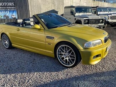 Used 2002 BMW M3 M Sport Cabriolet | £15,495 (A bit pricey)