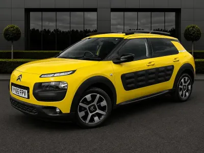 Used Citroën C4 Cactus Flair 82 HP (60 kW) 2016 Yellow Hatchback