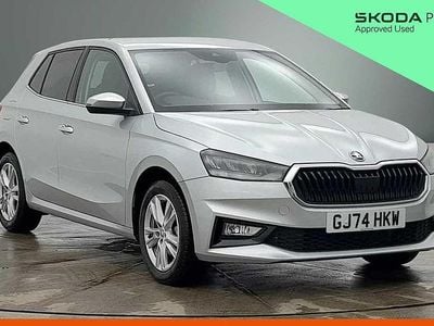 Used Skoda Fabia SE L 85 HP (62 kW) 2024 Brilliant silver metallic Hatchback