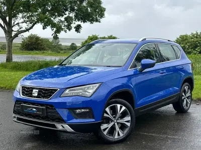 Used Seat Ateca Ecomotive 115 HP (84 kW) 2018 Blue SUV