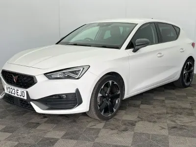 Used Cupra Leon 150 HP (110 kW) 2023 White Hatchback