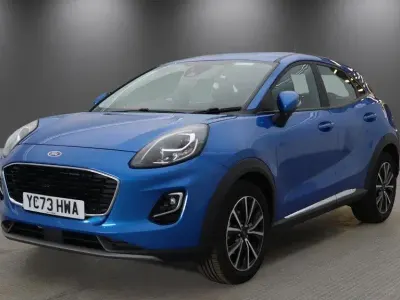 Used Ford Puma Titanium 125 HP (91 kW) 2023 Blue SUV