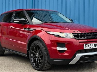 Used Land Rover Range Rover evoque Dynamic 150 HP (110 kW) 2013 Red SUV