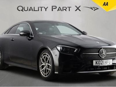 Black Used 2021 Mercedes E220 AMG Line Premium Coupe | £19,695 (Good price)