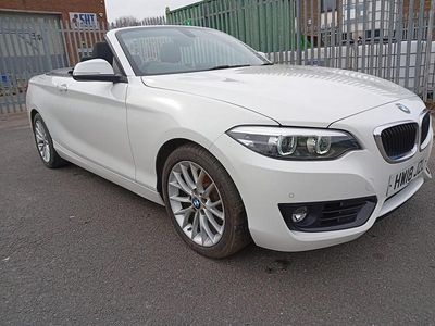 Used BMW 218 2018 White Cabriolet