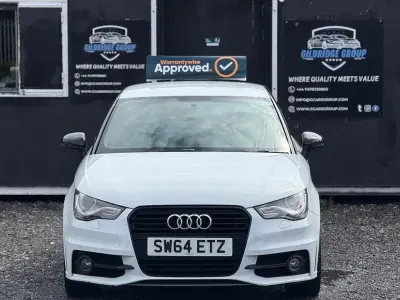 Used Audi A1 S-Line 86 HP (63 kW) 2014 White Hatchback