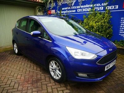 Used Ford C-MAX Zetec 120 HP (88 kW) 2017 Blue MPV