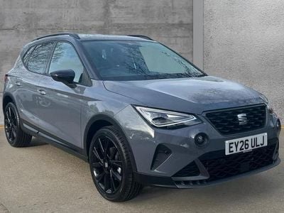 Used Seat Arona Black Edition 115 HP (84 kW) 2025 Metallic  graphene grey with black roof SUV