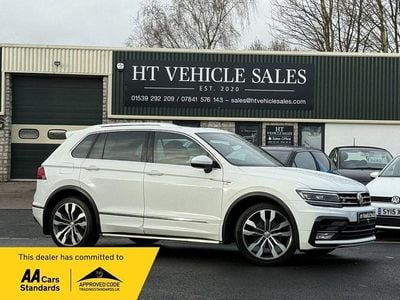 Used VW Tiguan R-line 150 HP (110 kW) 2016 White SUV
