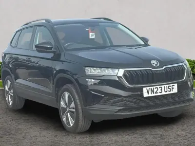 Used Skoda Karoq SE Drive 147 HP (108 kW) 2023 Black magic pearl effect SUV