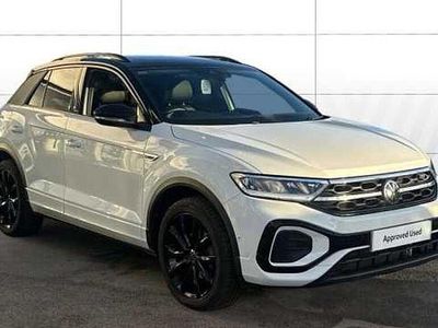 White Used 2024 VW T-Roc R-line SUV | £27,695 (A bit pricey)