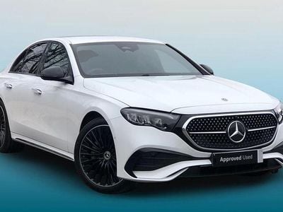 White Used 2024 Mercedes E300 Urban Sedan | £49,995