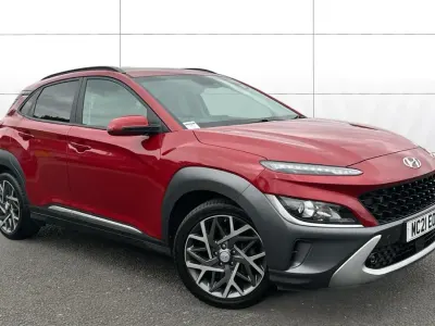Used Hyundai Kona Premium 141 HP (103 kW) 2021 Red SUV