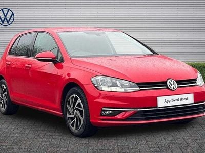 Used VW Golf VII Match 150 HP (110 kW) 2019 Red Hatchback