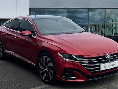 Used VW Arteon R-line 218 HP (160 kW) 2022 Kings red premium metallic
