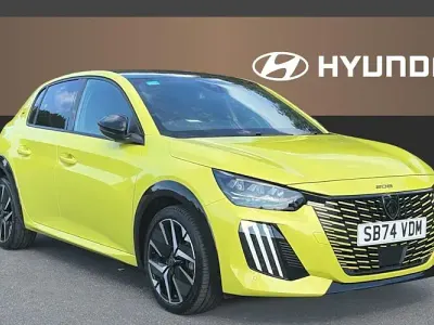 Used Peugeot 208 GTi 137 HP (100 kW) 2025 Yellow Hatchback
