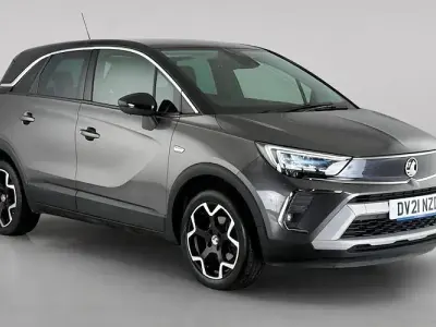 Used Vauxhall Crossland Elite 110 HP (80 kW) 2021 Grey SUV