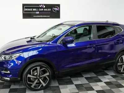 Used Nissan Qashqai Tekna 2017 Blue SUV