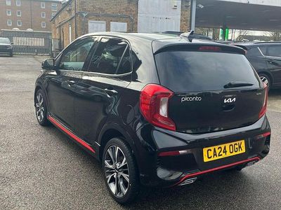 Used Kia Picanto GT-Line 66 HP (48 kW) 2024 Black Hatchback