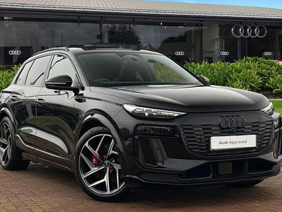 Black Used 2025 Audi SQ6 e-tron Advanced SUV | £68,980 (Expensive)