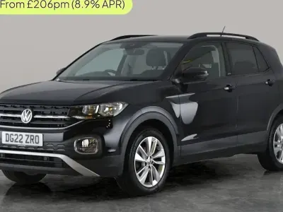 Used VW T-Cross Active 110 HP (80 kW) 2021 Black SUV